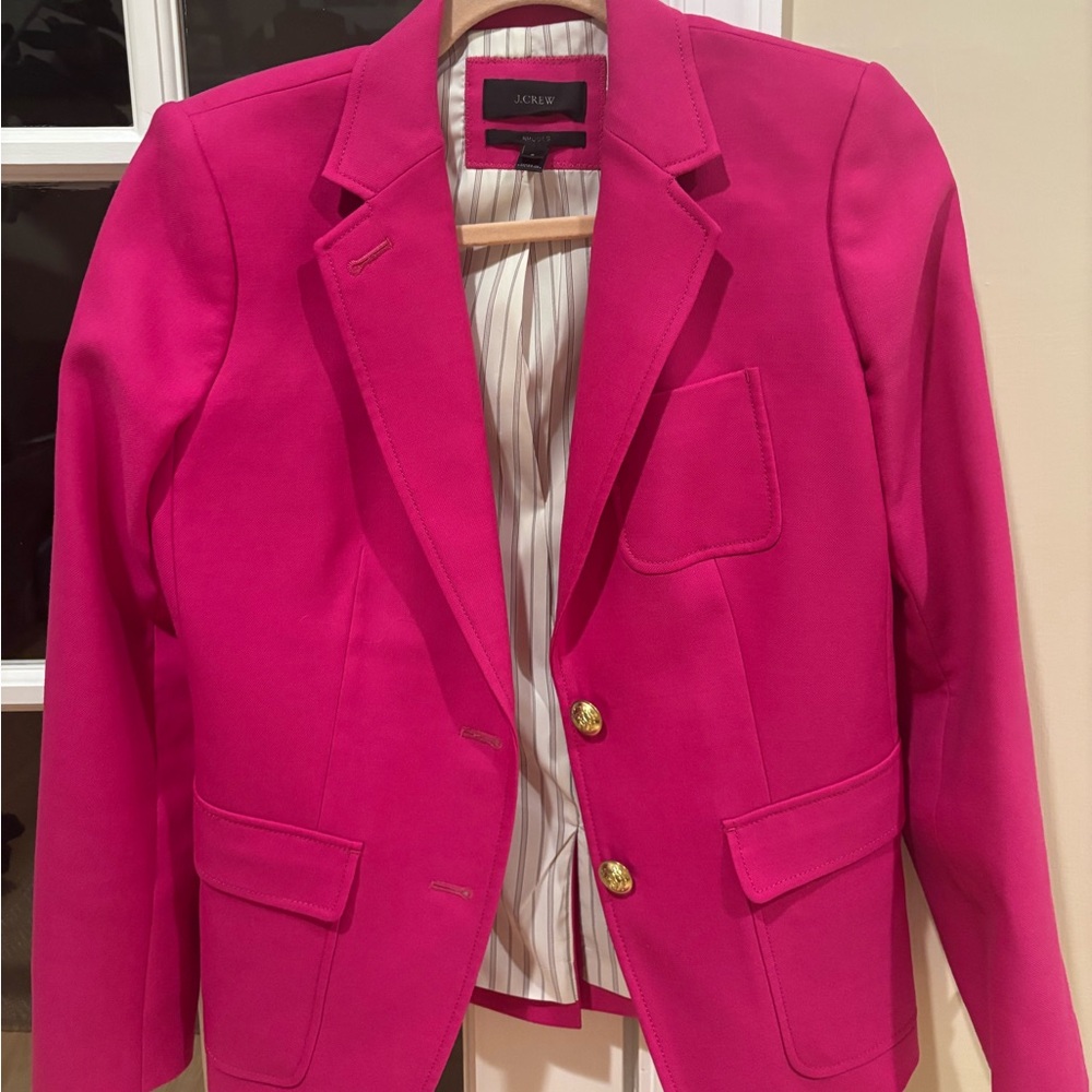 J.Crew Women's Pink Rhodes Blazer